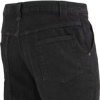Milwaukee Leather Men's Armored Classic Fit Black Denim Motorcycle Racing Style Pants - MDM5014