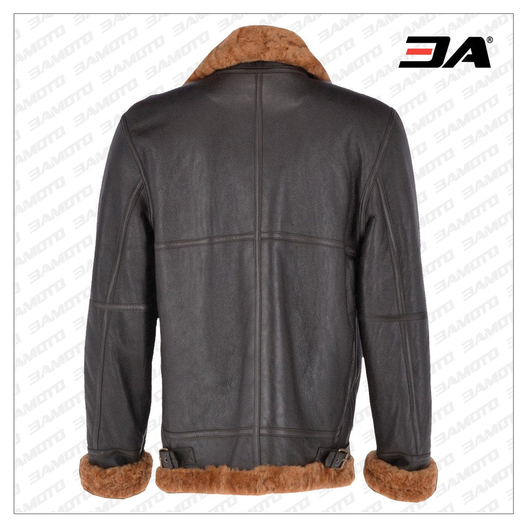 Traditional RAF Shearling Jacket For Men