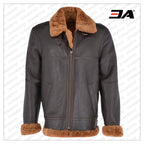 Traditional RAF Shearling Jacket For Men