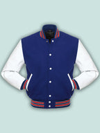 Royal Blue Varsity Jacket