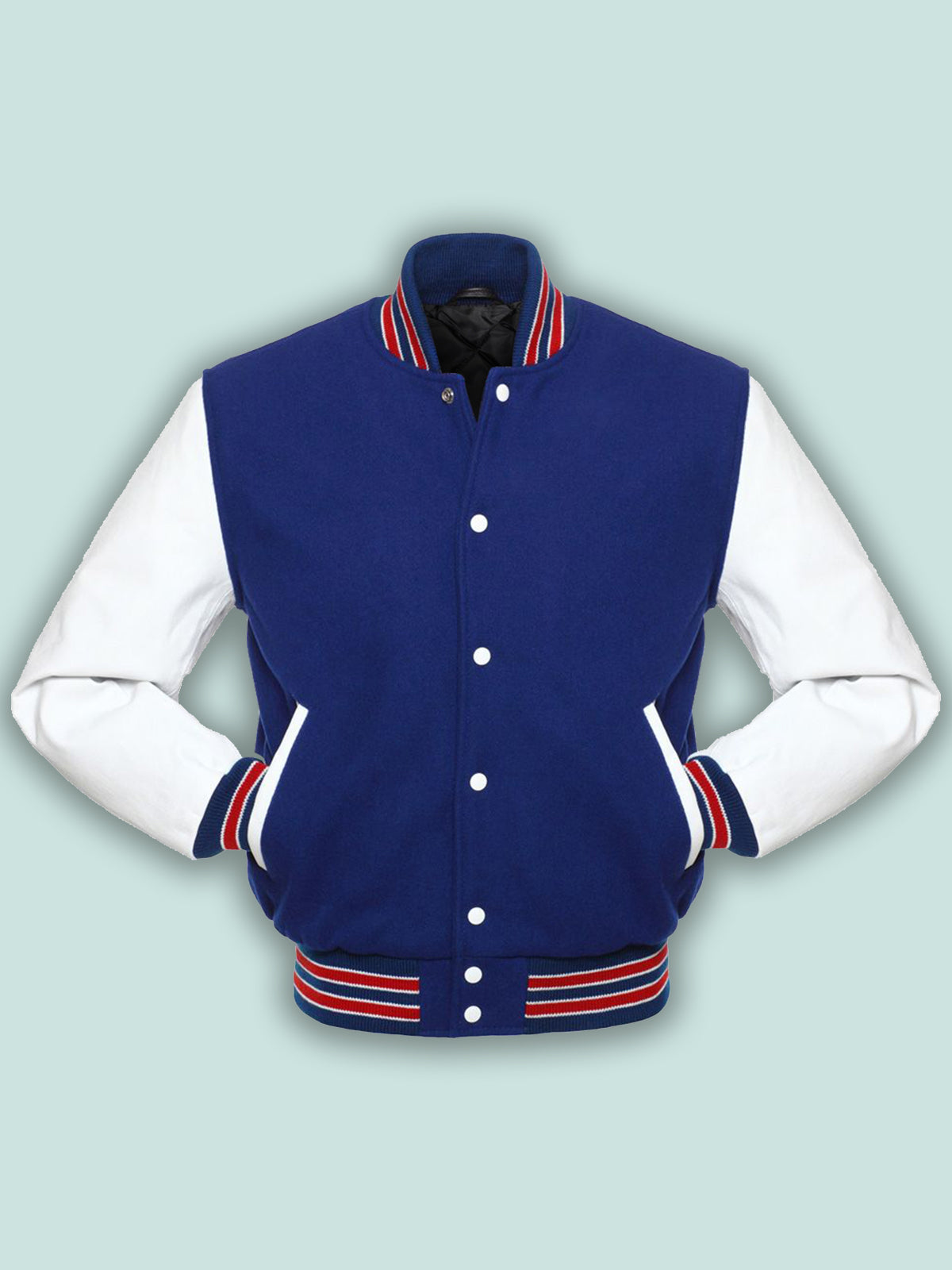 Royal Blue Varsity Jacket