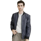 Men’s Leather Bomber Jacket