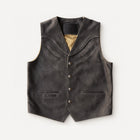 Men’s Charcoal Nubuck Cowboy Vest