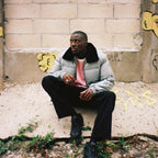 Authentic Double Goose Classic V-Bomber Leather Jacket | Light Grey
