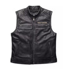Men's Harley-Davidson Passing Link Distressed Leather Vest
