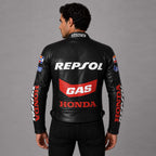 Men’s Honda Repsol Gas Motorbike Leather Jacket