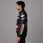 Men’s Honda Repsol Gas Motorbike Leather Jacket