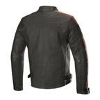 Mens Honda Retro Vintage Edition – Premium Cowhide Leather Biker Jacket