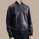 Mens Oxford Blue Bomber Jacket