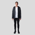 Richie Black Leather Jacket With Hood