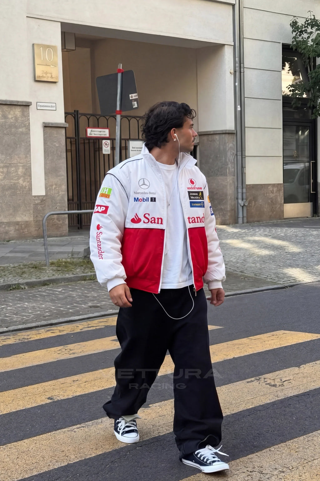Mercedes-Benz Vintage Jacket - White Edition