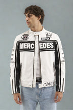 Mercedes-Benz Vintage Racing Leather Jacket