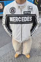Mercedes-Benz Vintage Racing Leather Jacket