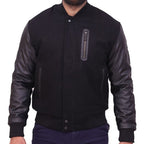 Michael B. Jordan Kobe Destroyer XXIV Battle Varsity Style Faux Leather Sleeves Jacket