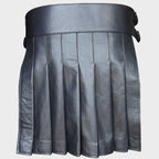 Mini Studded Leather Kilt