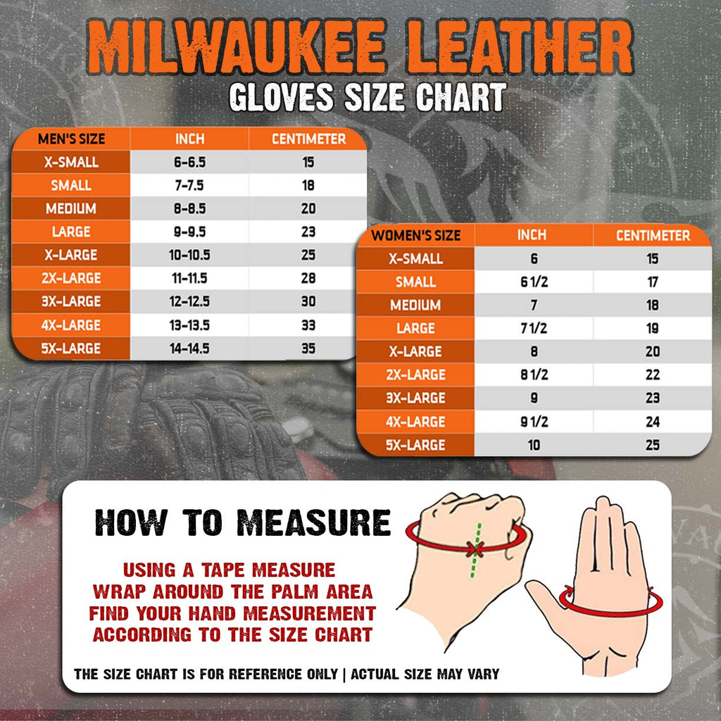 Milwaukee Leather SH886 Women's USA Deerskin Black Leather Unlined Lightweight Motorcycle Rider Gloves