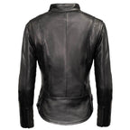 Milwaukee Leather USA MADE MLJKL5002 Women's Black Pristine Premium Motorcycle Leather Jacket