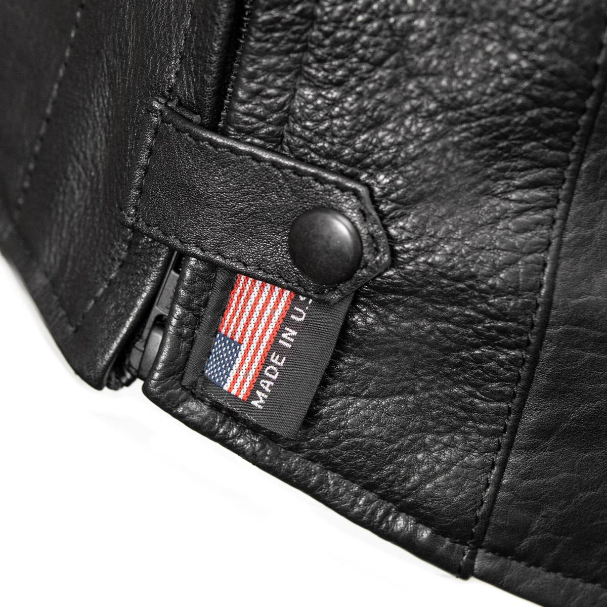 Milwaukee Leather USA MADE MLJKL5002 Women's Black Pristine Premium Motorcycle Leather Jacket