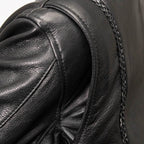 Milwaukee Leather USA MADE MLJKL5002 Women's Black Pristine Premium Motorcycle Leather Jacket