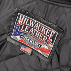 Milwaukee Leather USA MADE MLJKL5002 Women's Black Pristine Premium Motorcycle Leather Jacket