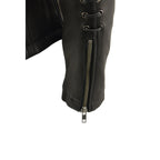 Milwaukee Leather MLL2535 Women's Black Leather Lightweight Scuba Racer Jacket