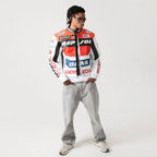 Classic Repsol Men’s Honda Motorbike Racing Leather Jacket