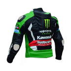 Monster Energy Kawasaki Racing Jacket – SBK Motocard Edition Leather