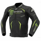 MONSTER ENERGY MOTORCYCLE LEATHER RACING JACKET