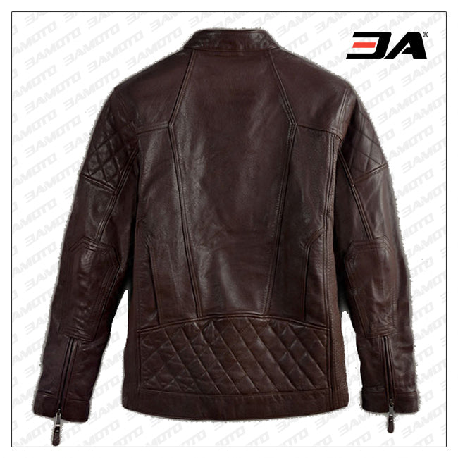 MOTO BIKER LEATHER JACKET