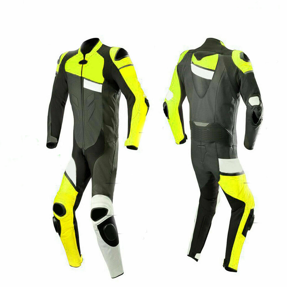 SS367 MEN MOTORCYCLE LEATHER RACING SUIT