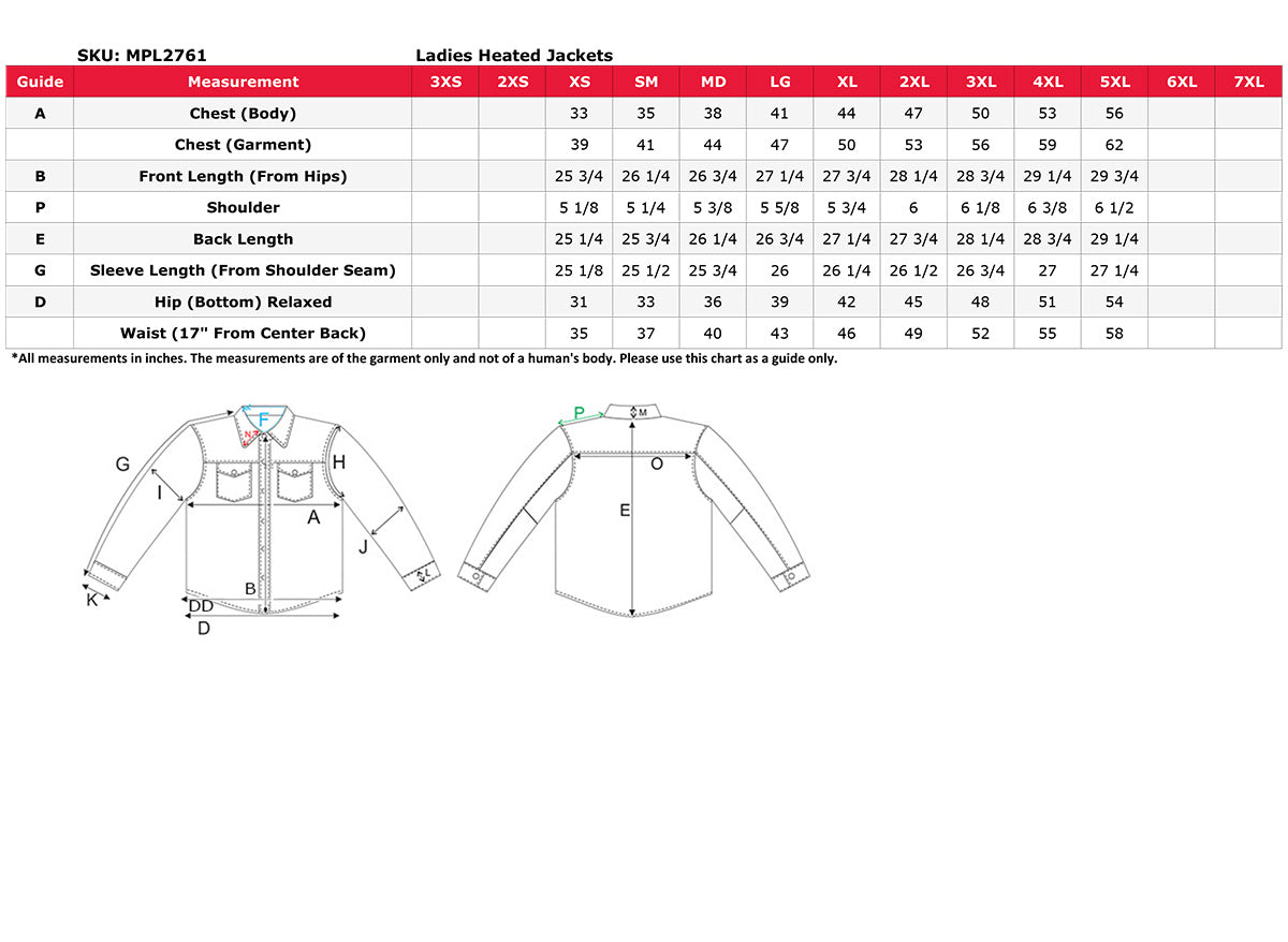 Nexgen Heat MPL2761SET Women's Black Soft Shell Racing Style Heated Jacket Powered by Rechargeable 10000mAh Battery Included
