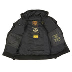 Milwaukee Leather Men's Black Streetguard Riding Hoodie - Aramid Reinforced with CE Shoulder and Elbow Armor - MPM1788