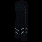 Milwaukee Leather MPM5701 Men's Black ‘Reflective’ Vented Textile Motorcycle Chaps
