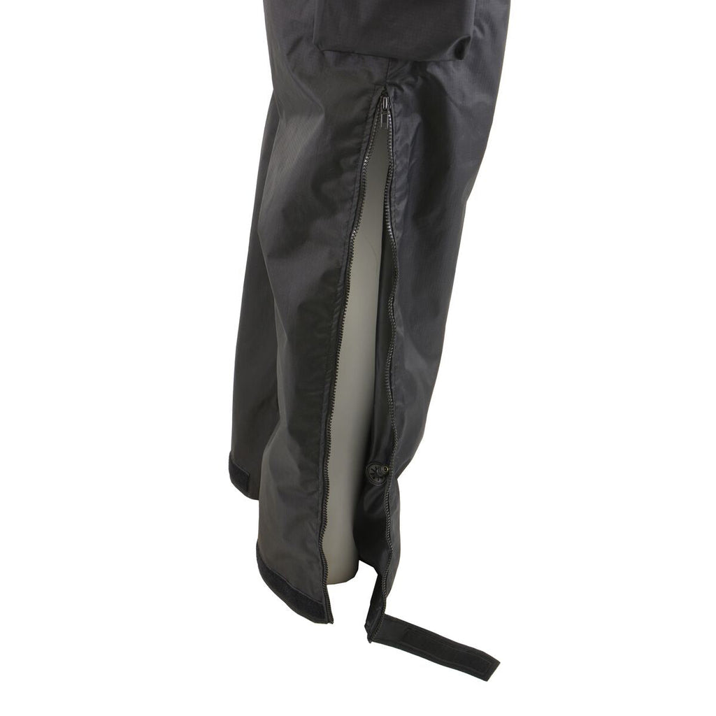 NexGen Heat MPM5720DUAL Men's Black 'Heated' Textile Water Resistant Over Pants (Battery Pack Included)