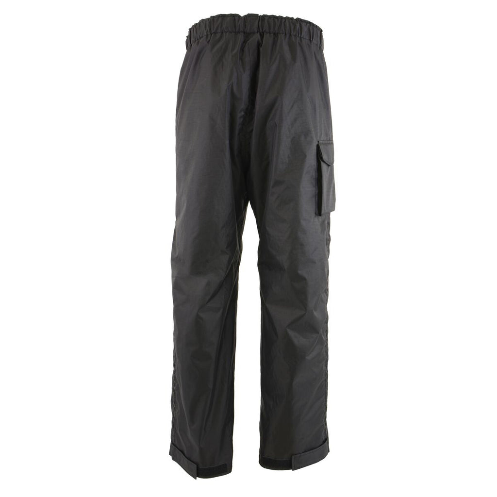 NexGen Heat MPM5720DUAL Men's Black 'Heated' Textile Water Resistant Over Pants (Battery Pack Included)