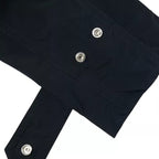 Women’s Long Navy Blue Trench Coat