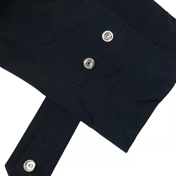 Women’s Long Navy Blue Trench Coat