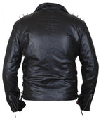 Ghost Rider Nicholas Cage Motorcycle Motorbike Biker Jacket With Metal Spikes