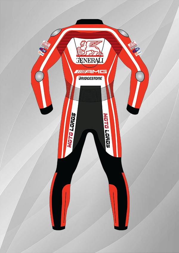 Nicky Hayden Ducati 2012 Leather Suit | Race Car Driver Gear
