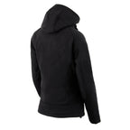 Nexgen Heat MPL2767SET Women's Black Soft Shell Heated Jacket with Detachable Hood (Included Rechargeable 10000mAh Battery)