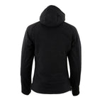 Nexgen Heat MPL2767SET Women's Black Soft Shell Heated Jacket with Detachable Hood (Included Rechargeable 10000mAh Battery)