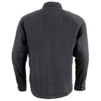 NexGen NXM1715SET Men's 'Scorcher' Classic Heated Black Denim Jacket (Rechargeable Battery Pack Included)