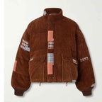 Patchwork Corduroy Jacket For Men