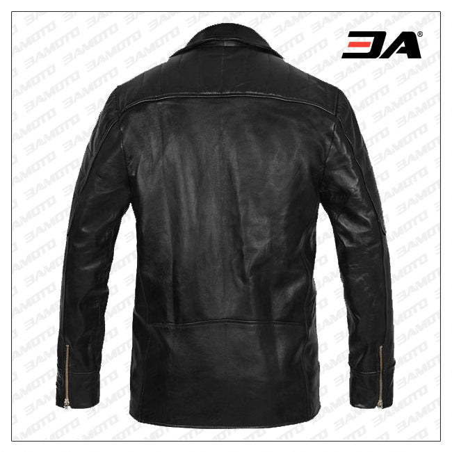 PURE BIKER LEATHER JACKET