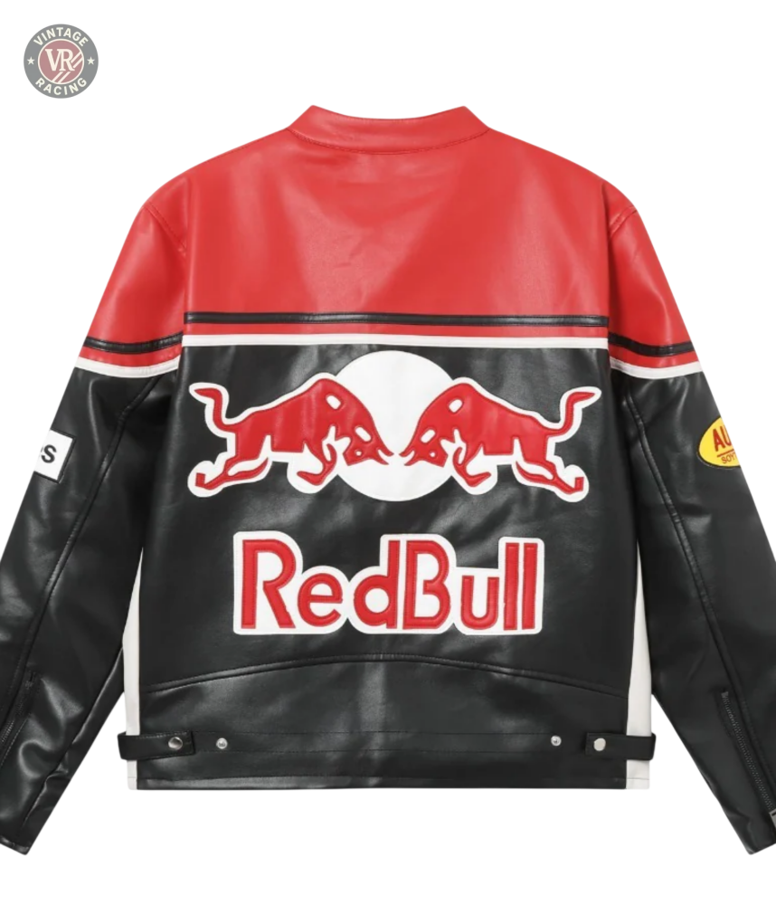 Red Bull Leather Racing Jacket