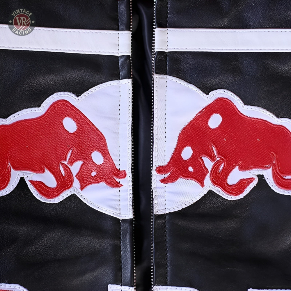 Red Bull Leather Racing Jacket