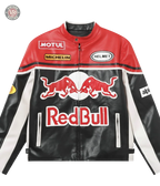 Red Bull Leather Racing Jacket