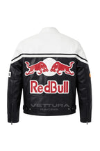 Red Bull Racing Leather Jacket - White Edition