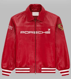 Red Porsche Leather Jacket | Racing Jacket – XOVRA