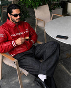 Red Porsche Leather Jacket | Racing Jacket – XOVRA